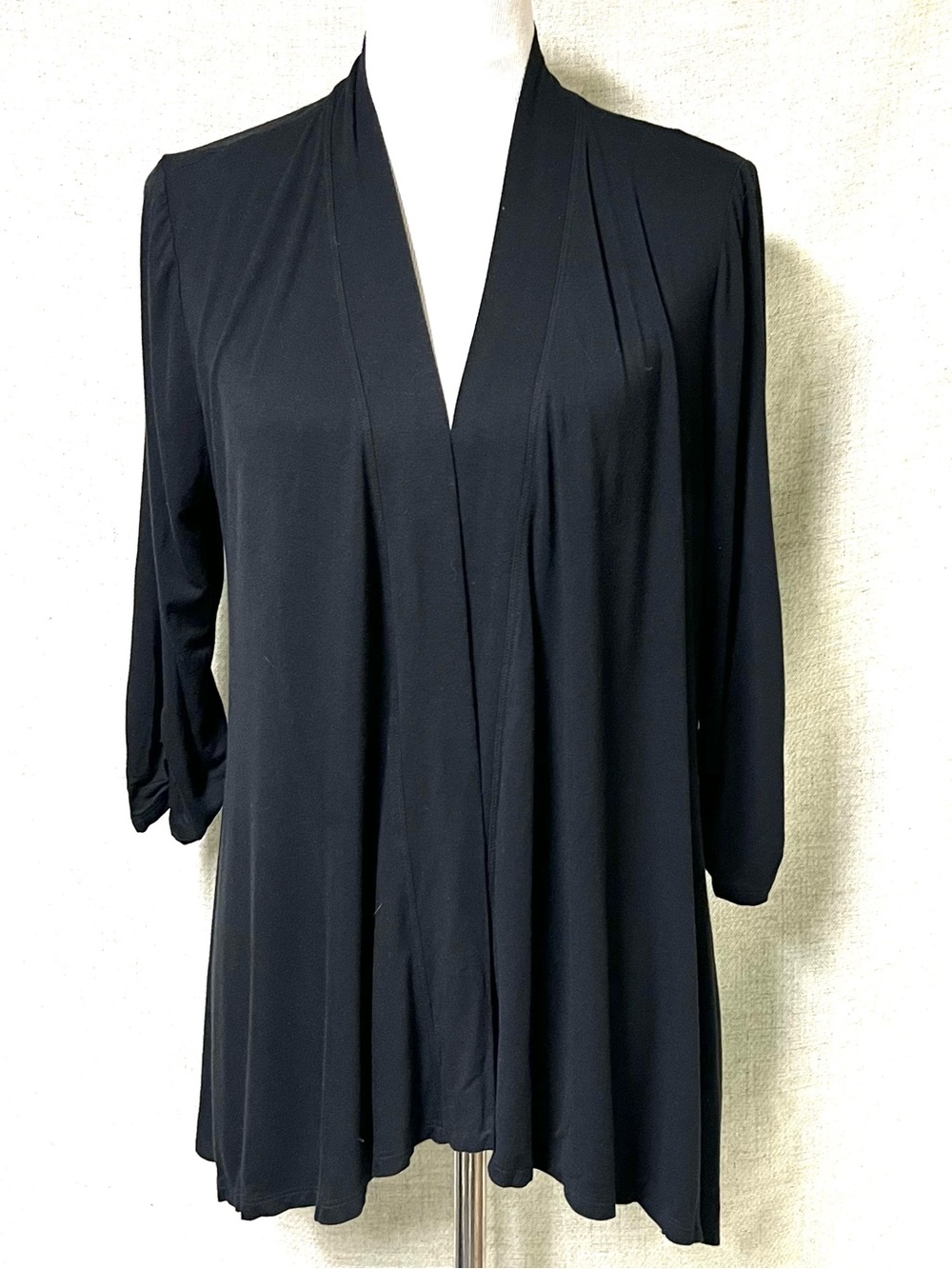 Soma open front cardigan lightweight rayon blend
